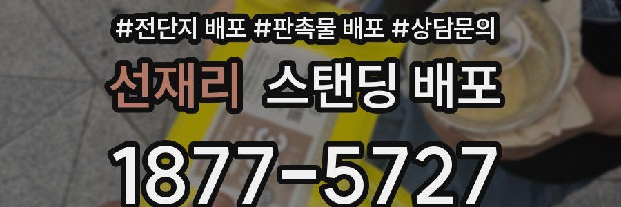 선재리 스탠딩 배포