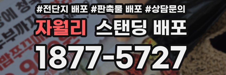 자월리 스탠딩 배포