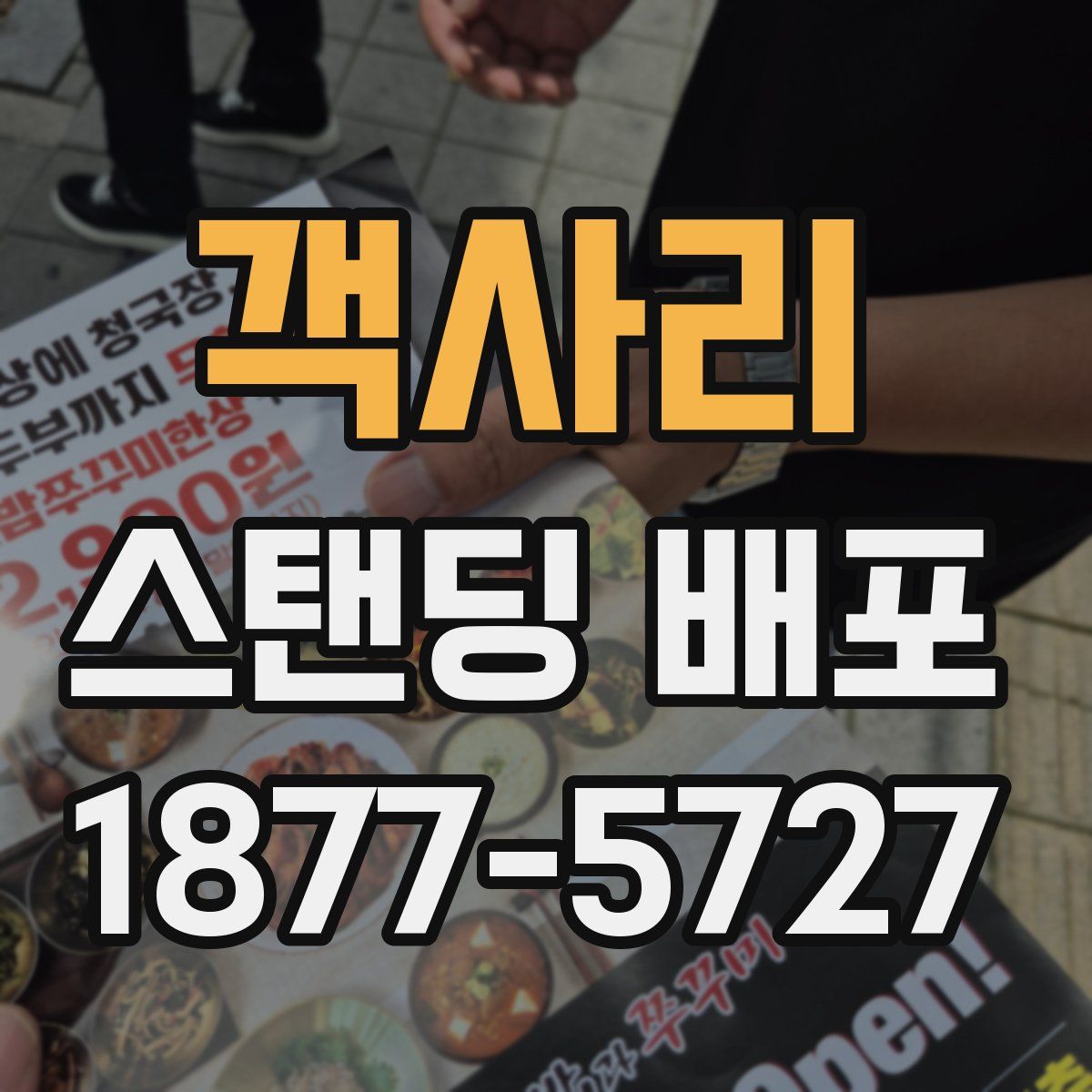 객사리 스탠딩 배포