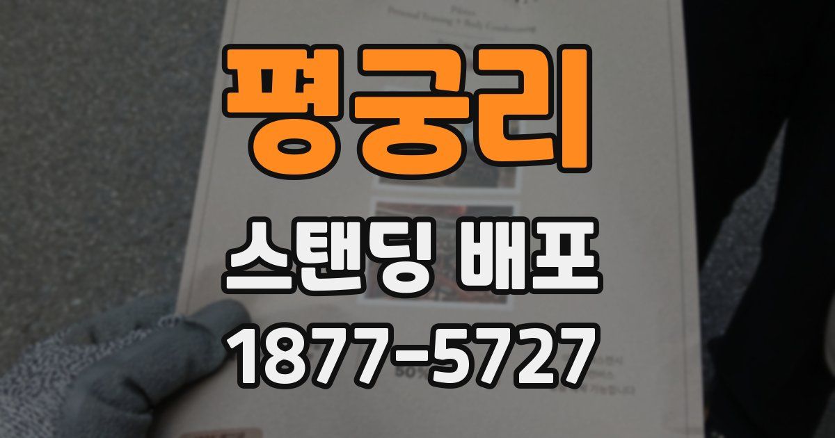 평궁리 스탠딩 배포