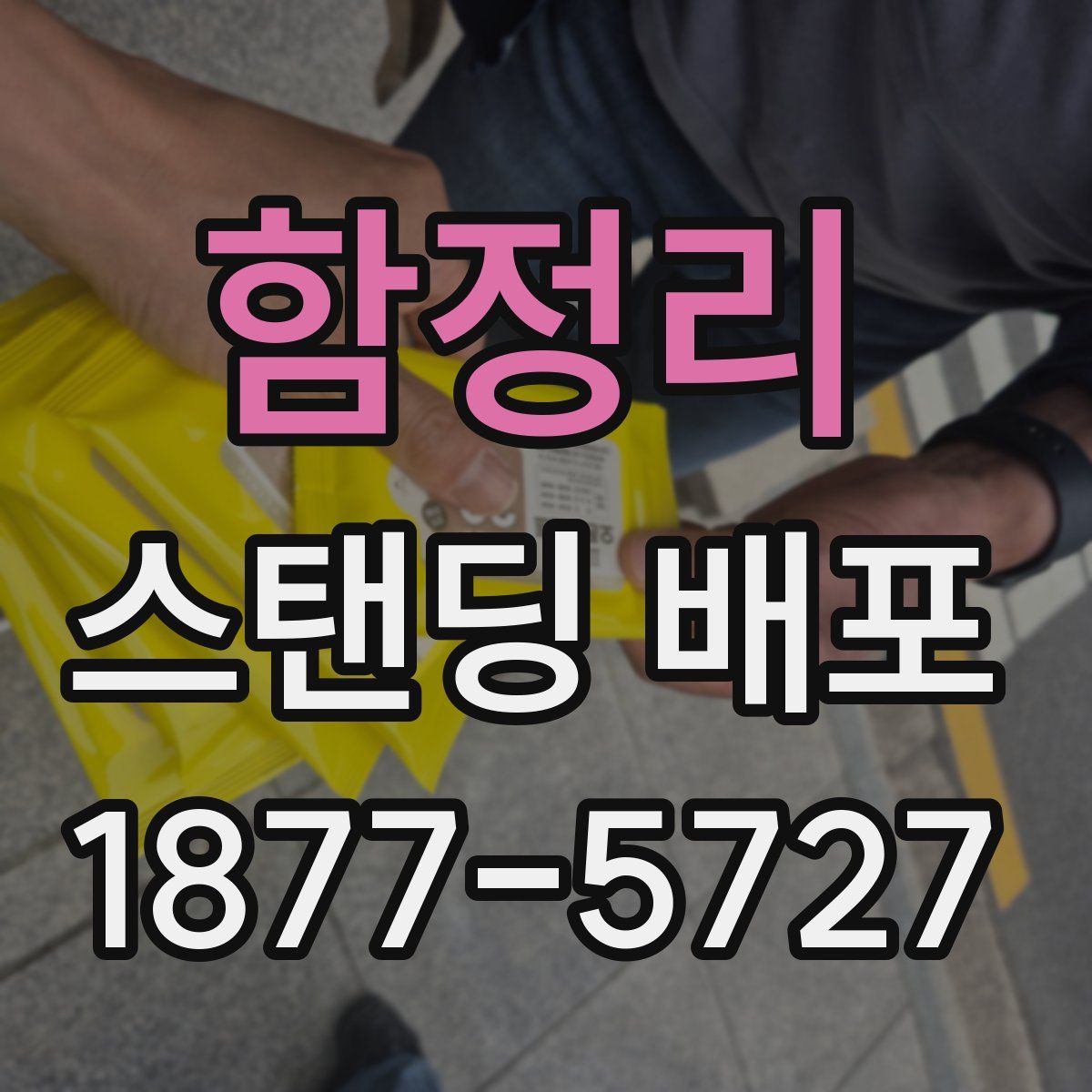 함정리 스탠딩 배포