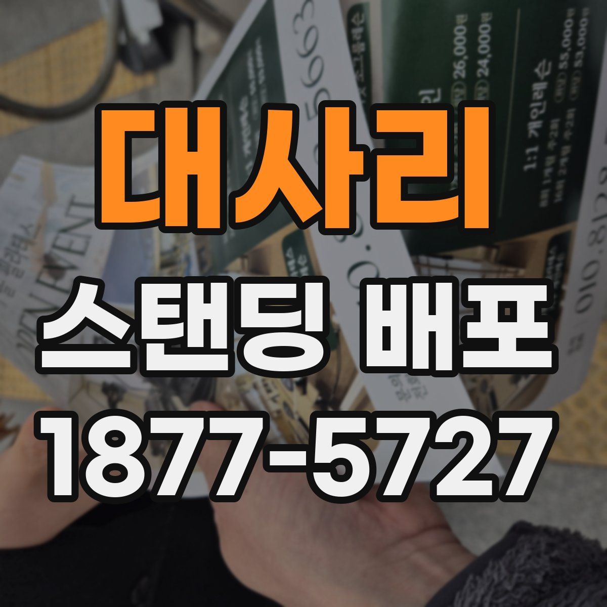 대사리 스탠딩 배포