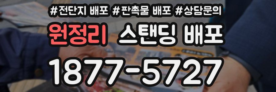 원정리 스탠딩 배포