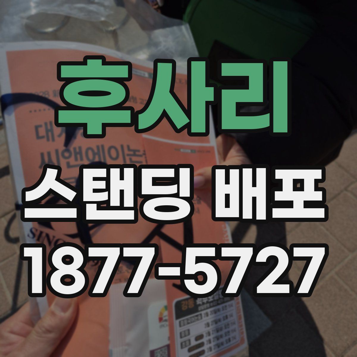 후사리 스탠딩 배포