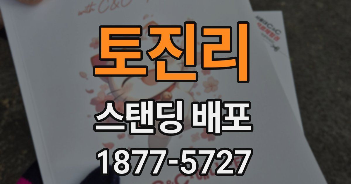 토진리 스탠딩 배포