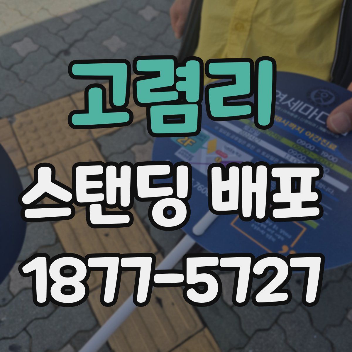 고렴리 스탠딩 배포