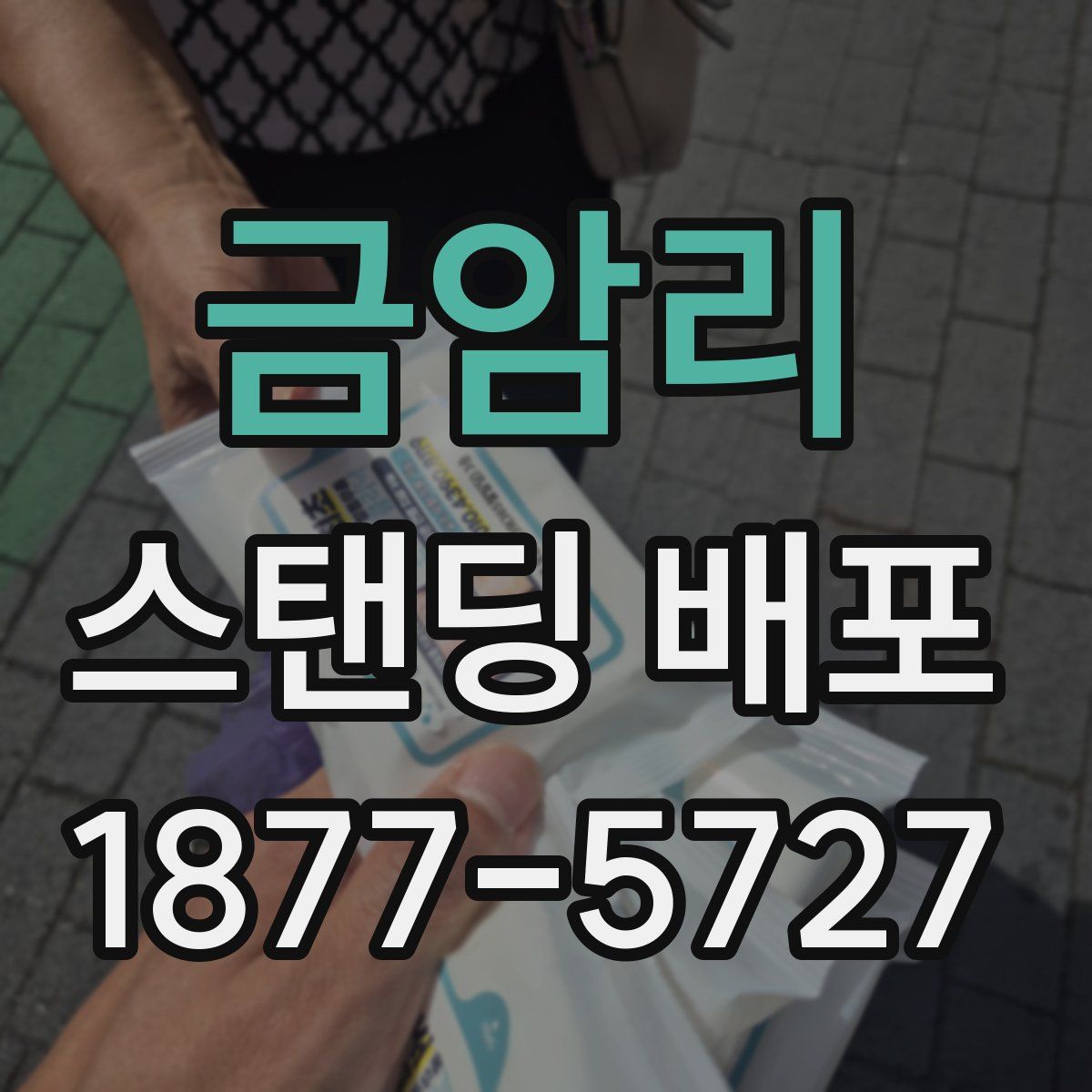 금암리 스탠딩 배포