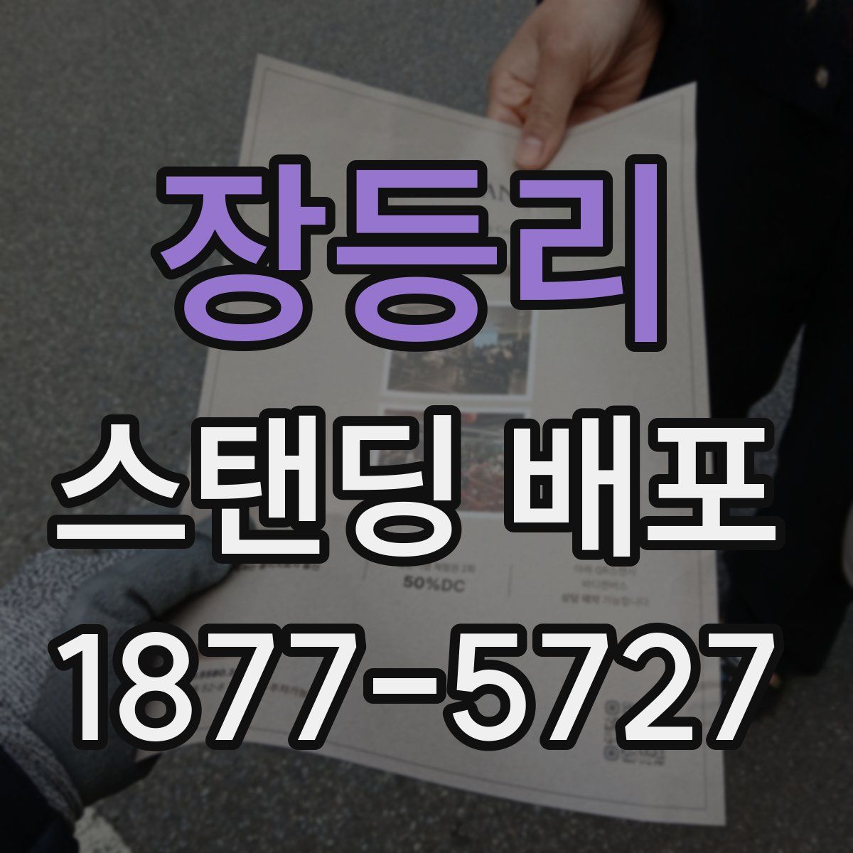 장등리 스탠딩 배포