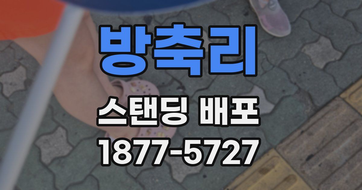 방축리 스탠딩 배포
