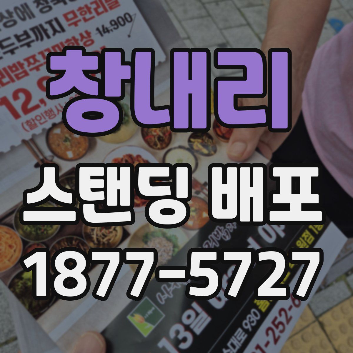 창내리 스탠딩 배포