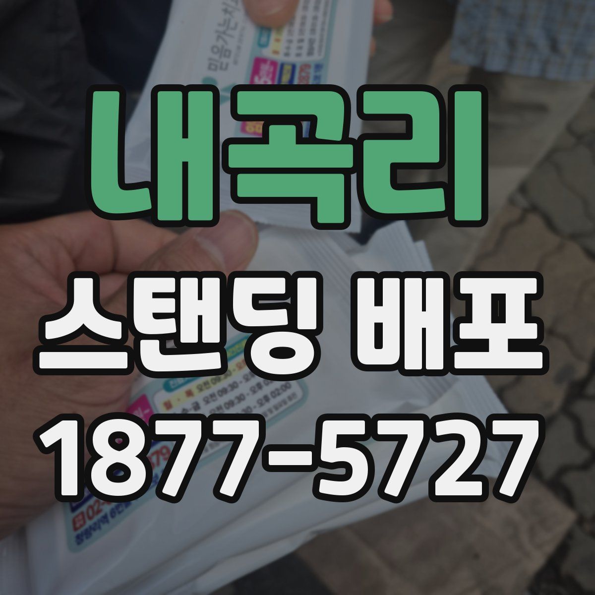 내곡리 스탠딩 배포