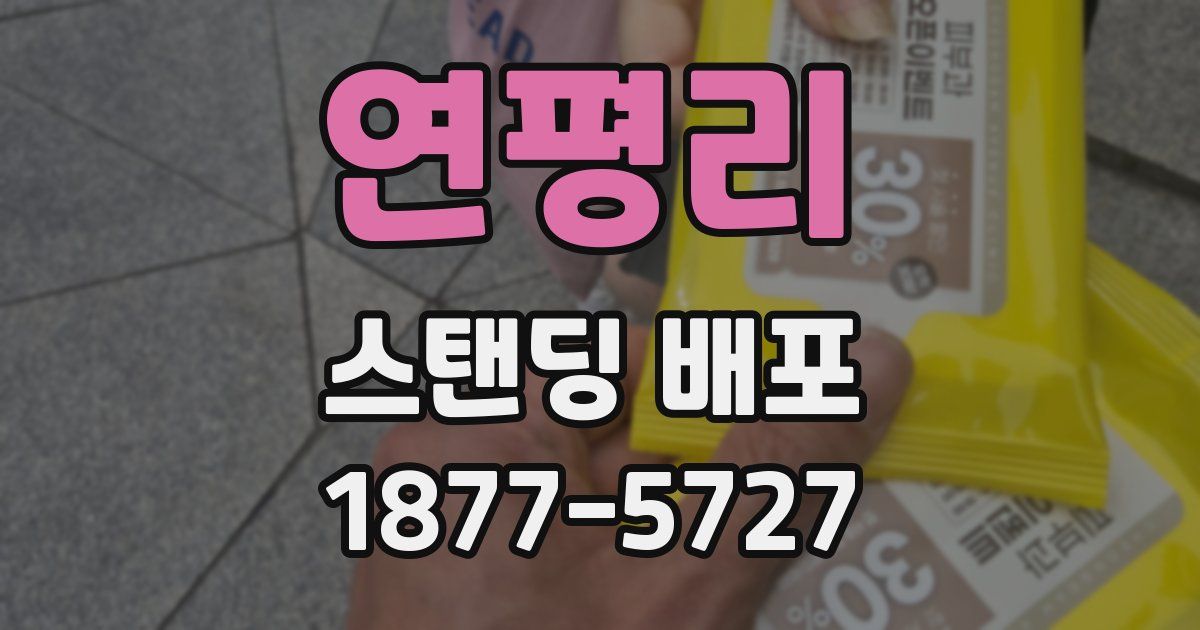 연평리 스탠딩 배포