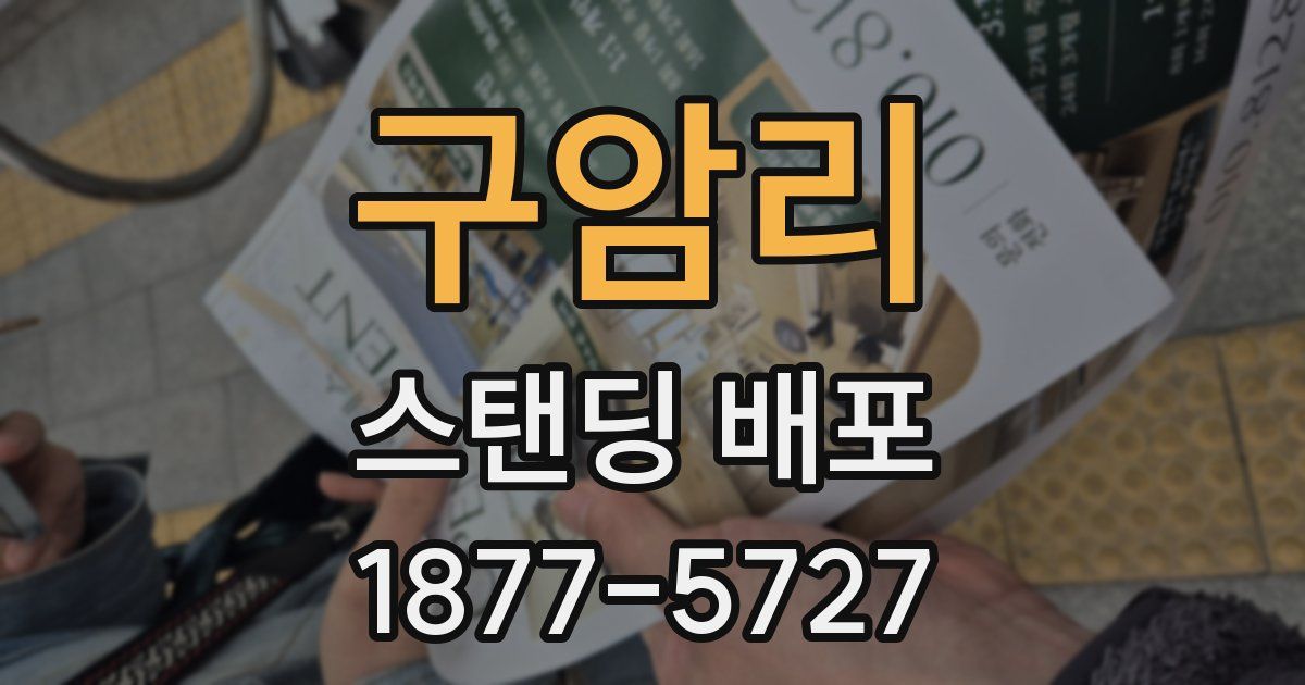 구암리 스탠딩 배포