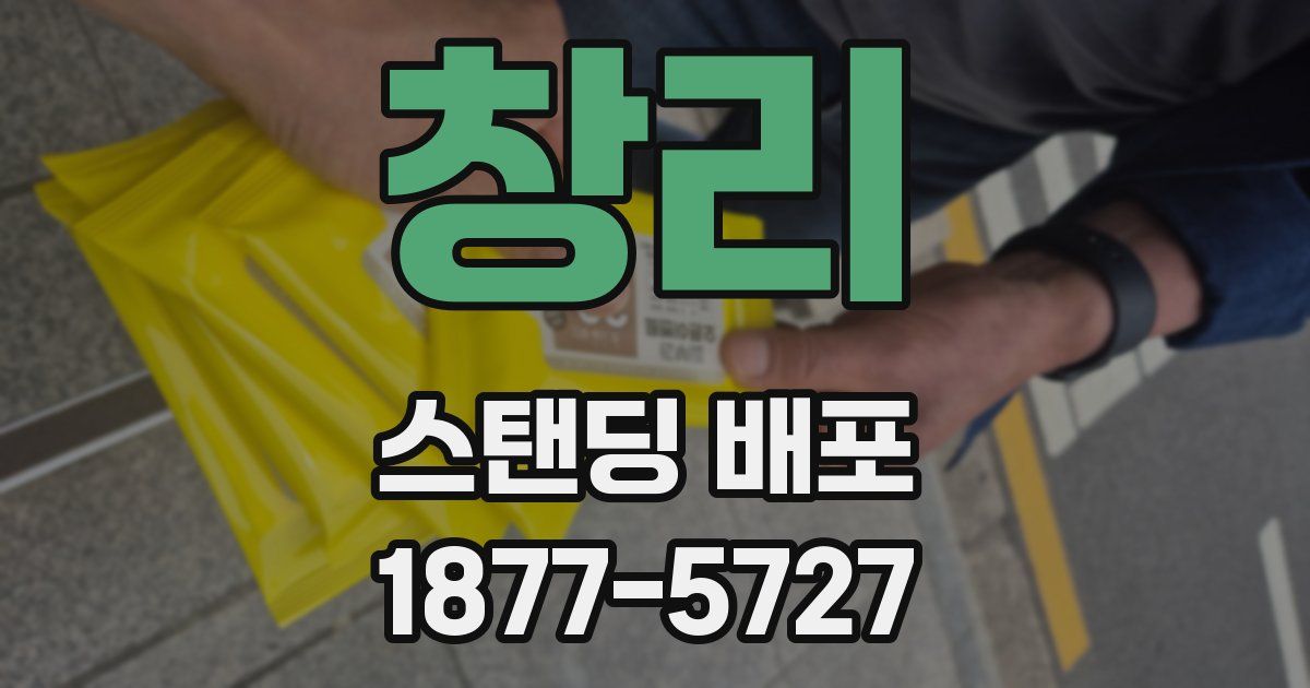 창리 스탠딩 배포