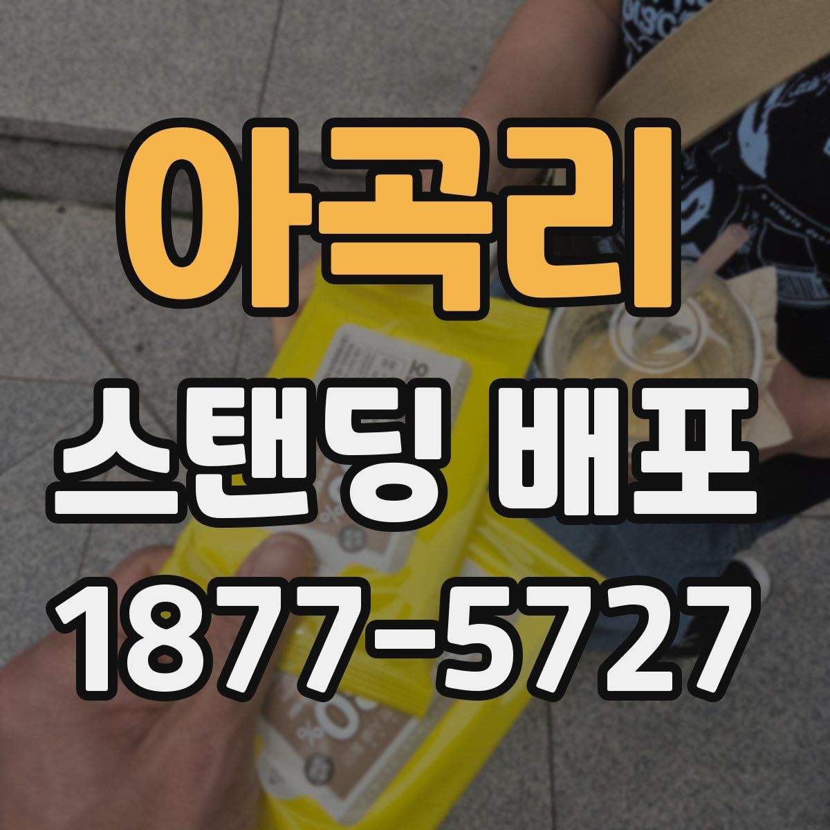 아곡리 스탠딩 배포