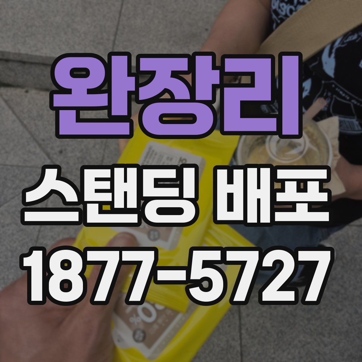 완장리 스탠딩 배포