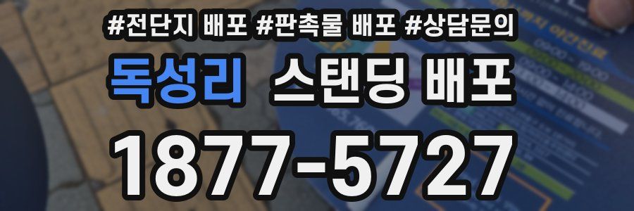 독성리 스탠딩 배포