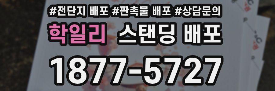 학일리 스탠딩 배포