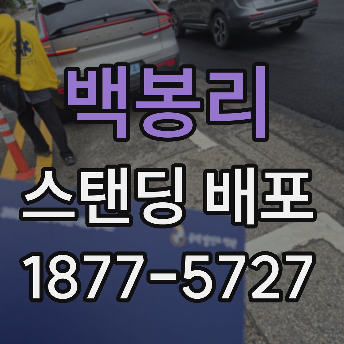 백봉리 스탠딩 배포