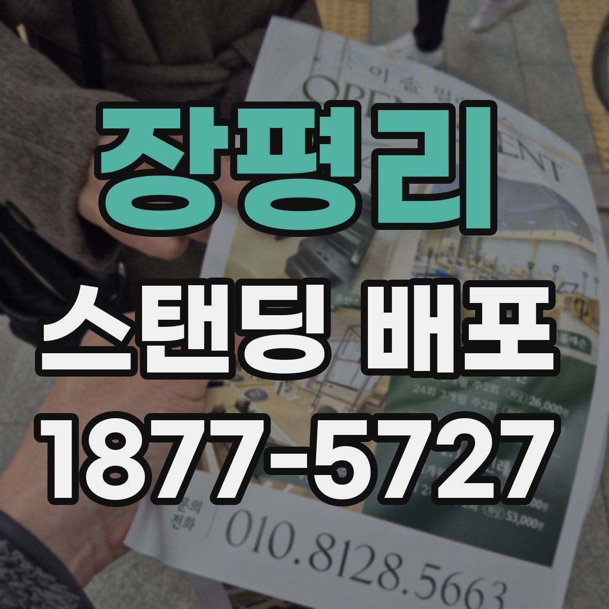장평리 스탠딩 배포