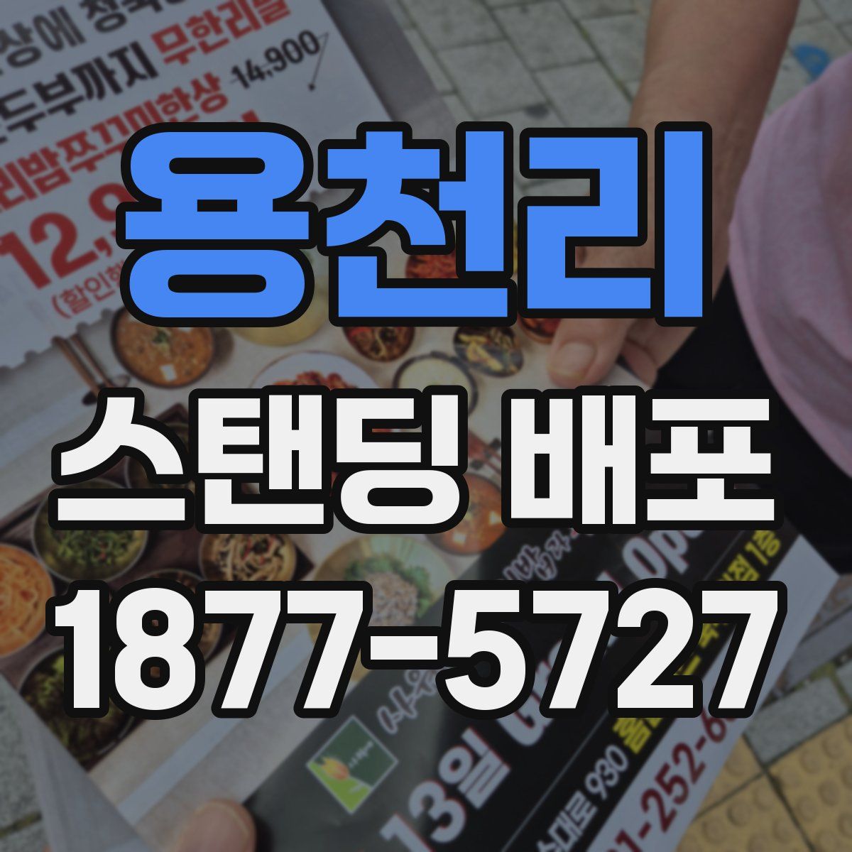 용천리 스탠딩 배포
