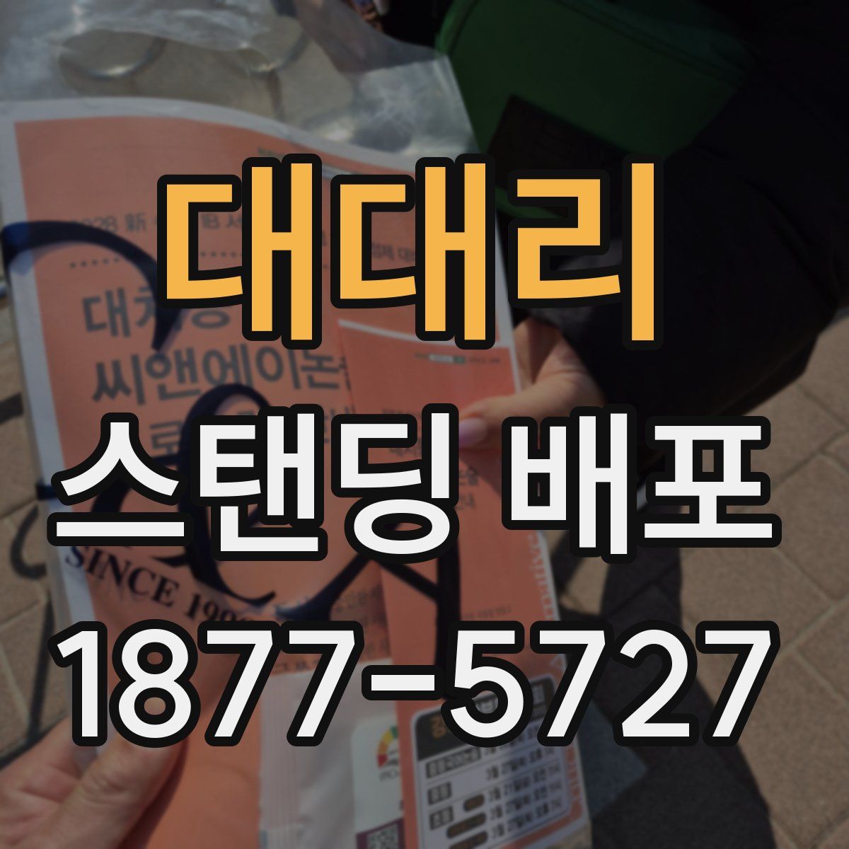 대대리 스탠딩 배포