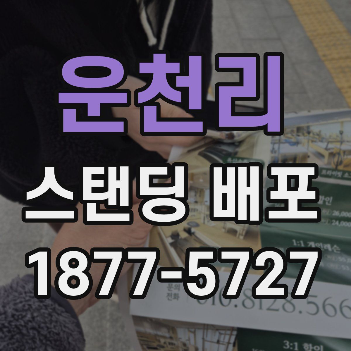 운천리 스탠딩 배포