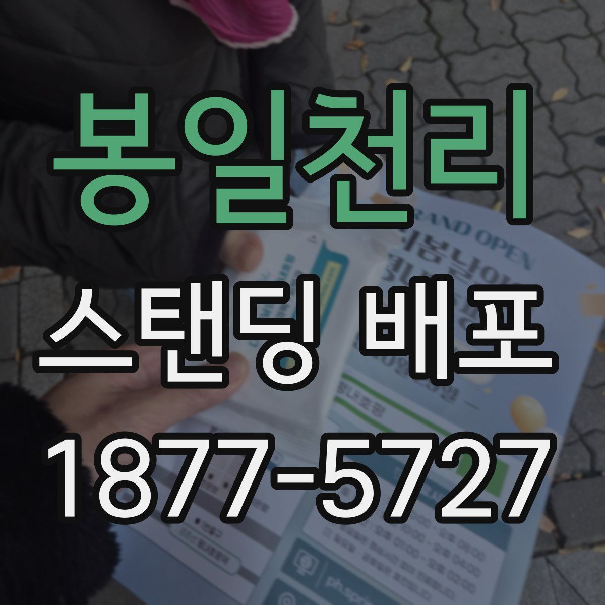봉일천리 스탠딩 배포