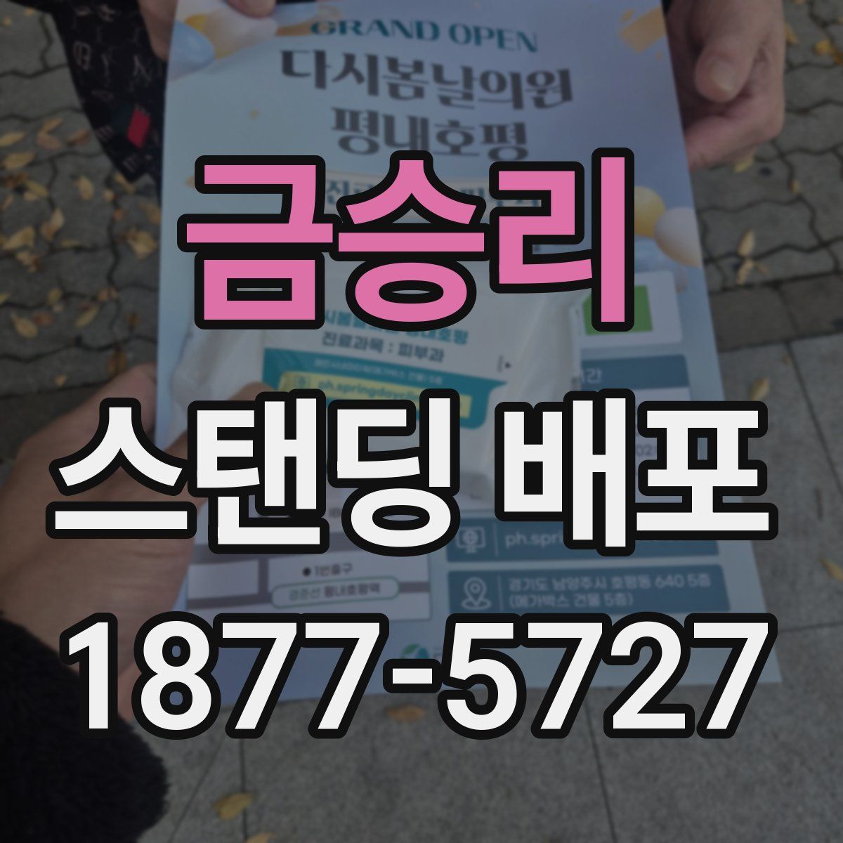 금승리 스탠딩 배포