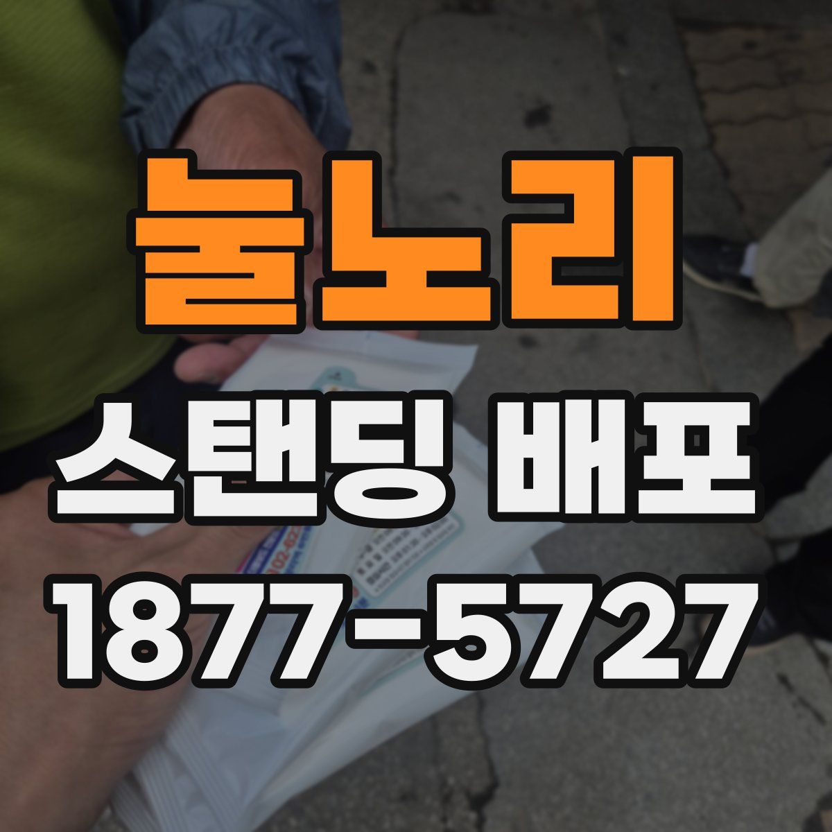 눌노리 스탠딩 배포