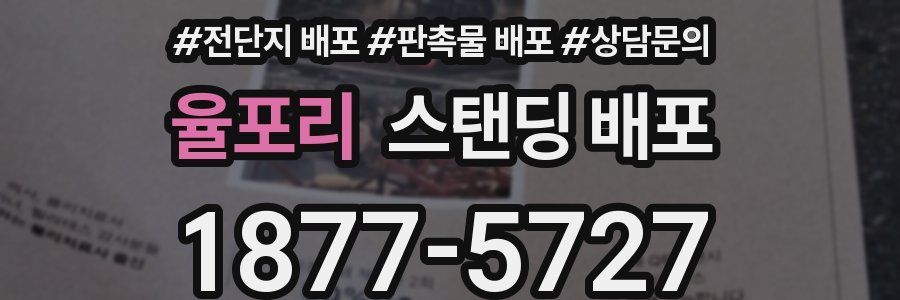 율포리 스탠딩 배포