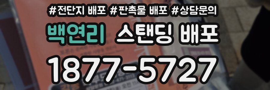 백연리 스탠딩 배포