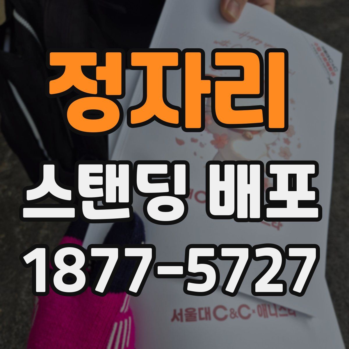 정자리 스탠딩 배포