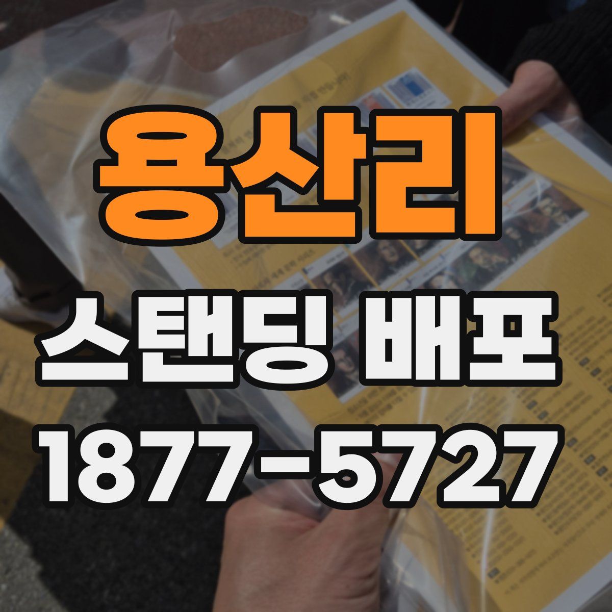 용산리 스탠딩 배포