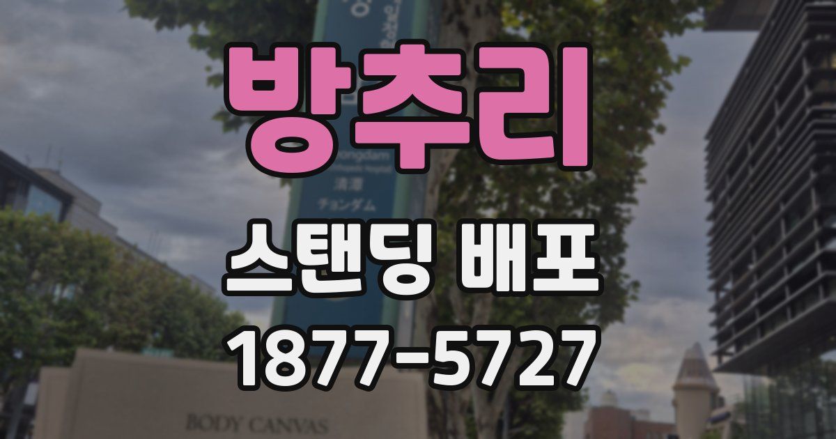 방추리 스탠딩 배포