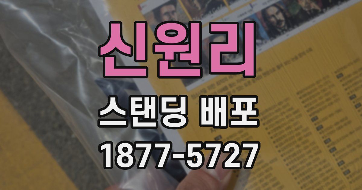 신원리 스탠딩 배포