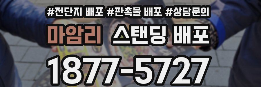 마암리 스탠딩 배포