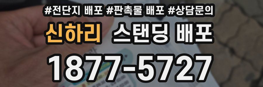 신하리 스탠딩 배포