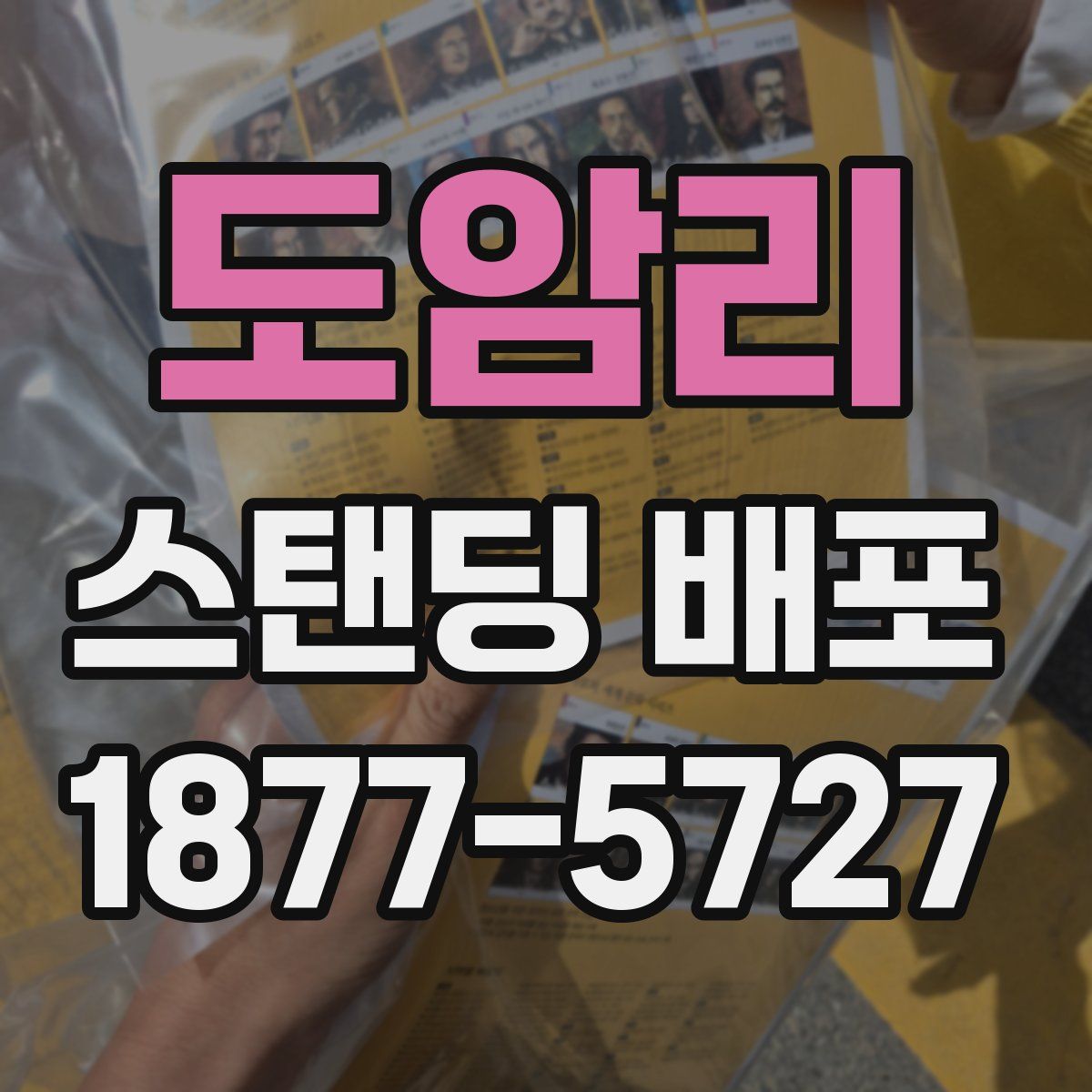 도암리 스탠딩 배포