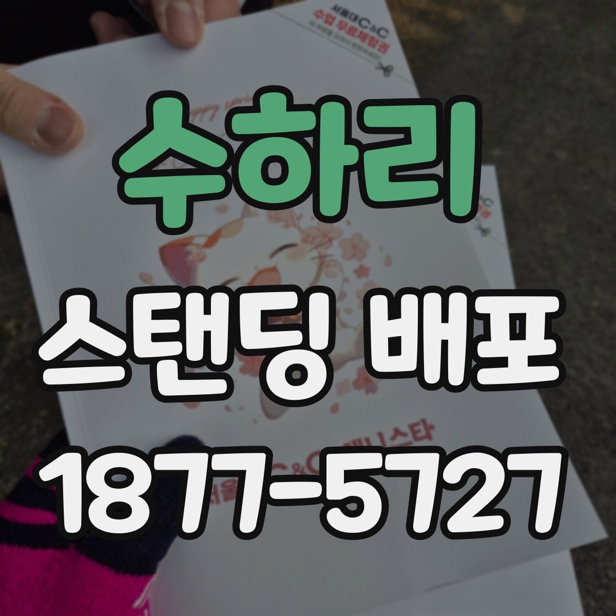 수하리 스탠딩 배포