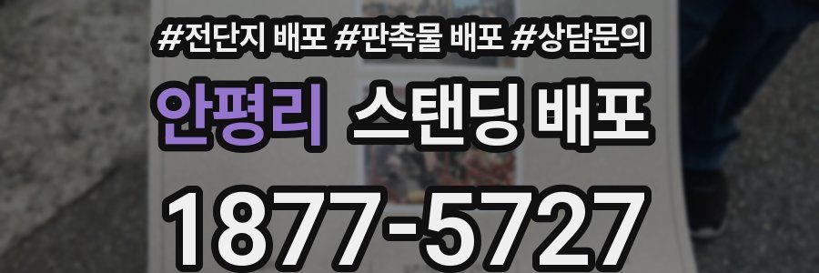 안평리 스탠딩 배포