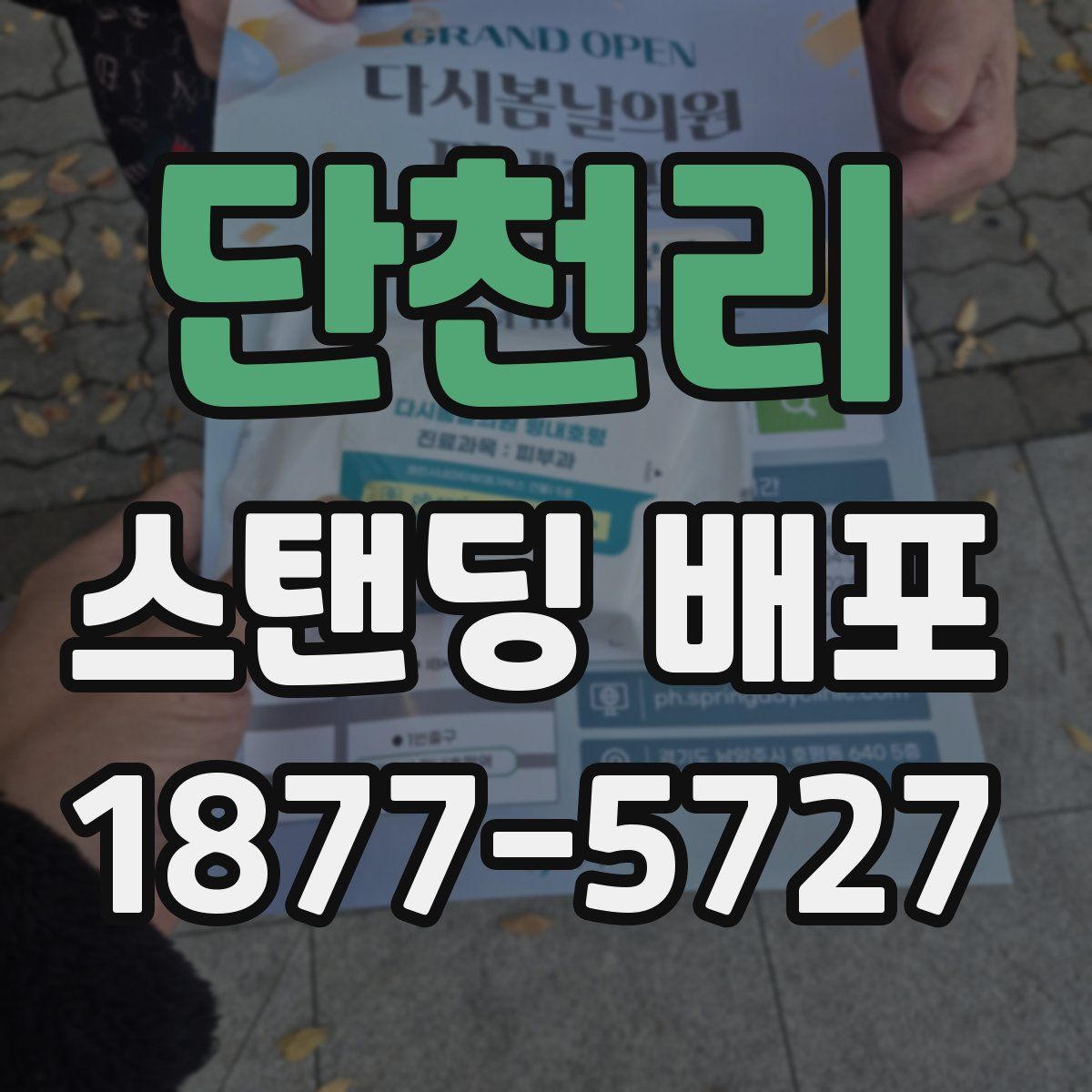 단천리 스탠딩 배포