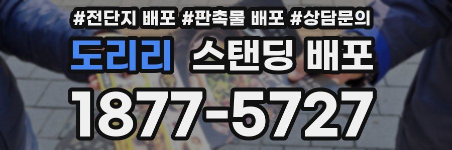 도리리 스탠딩 배포