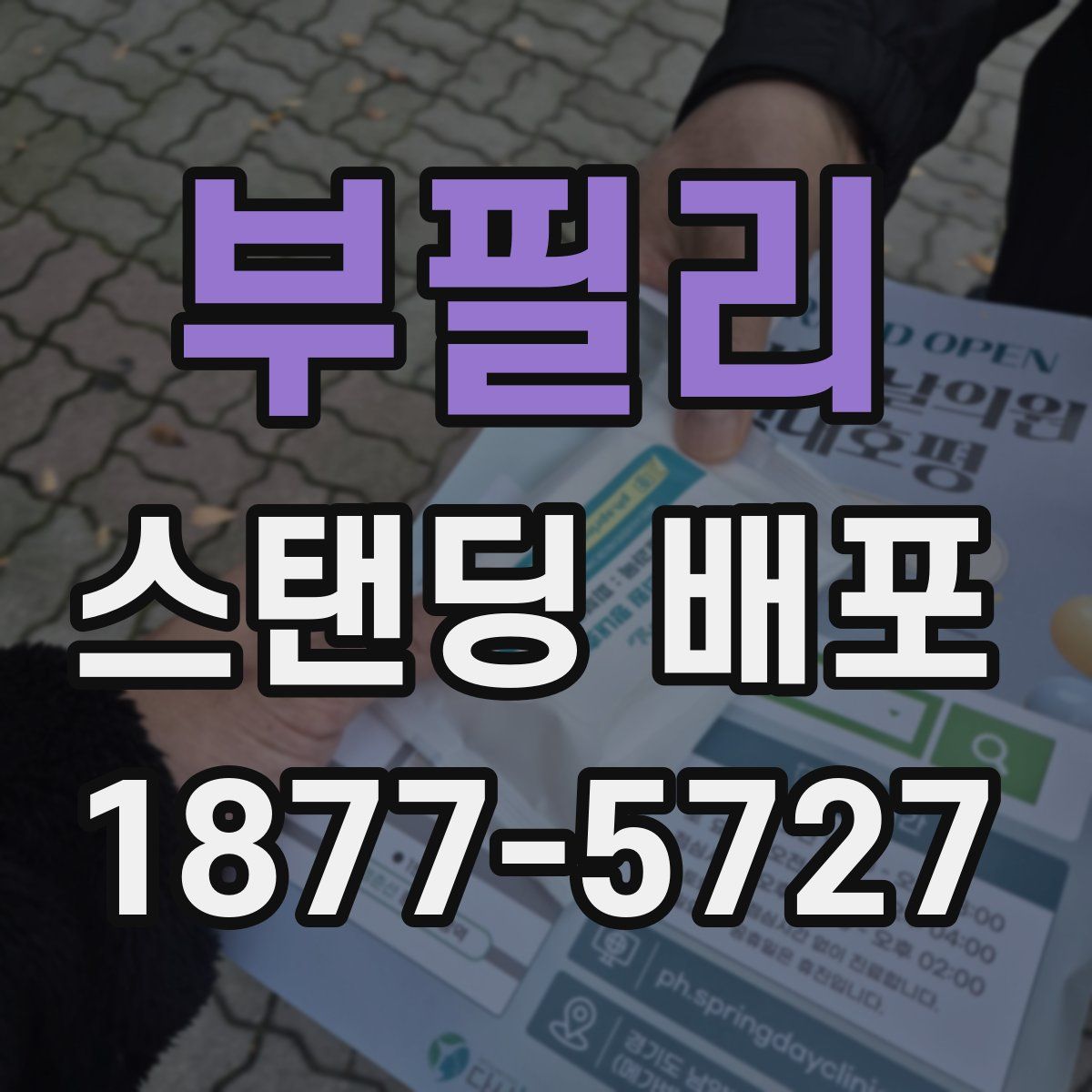 부필리 스탠딩 배포