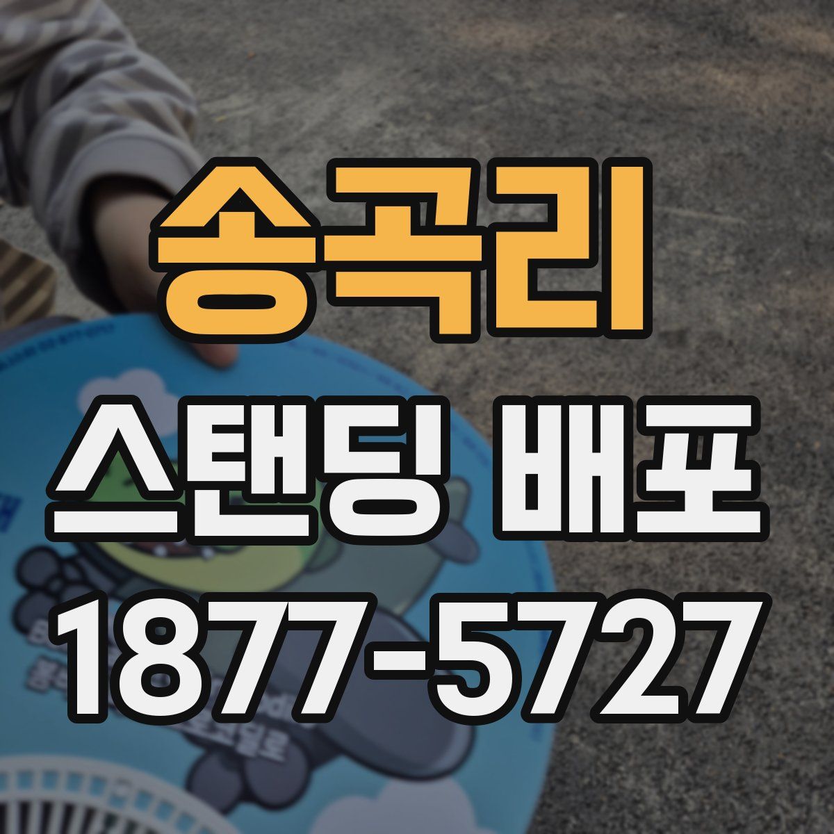 송곡리 스탠딩 배포