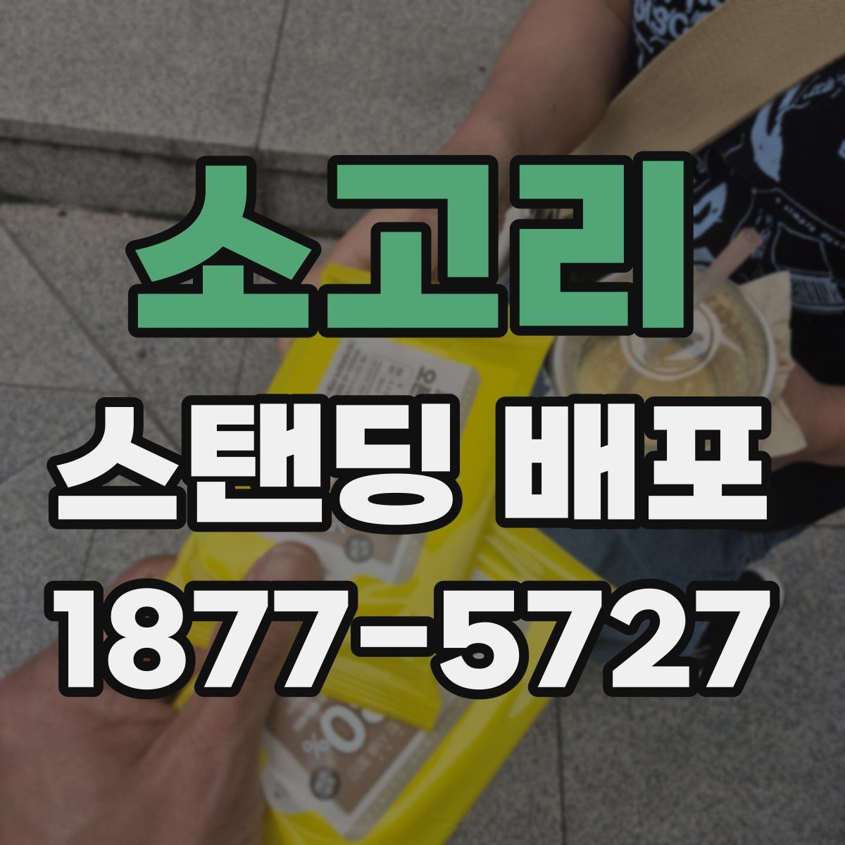 소고리 스탠딩 배포