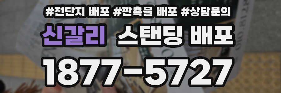 신갈리 스탠딩 배포