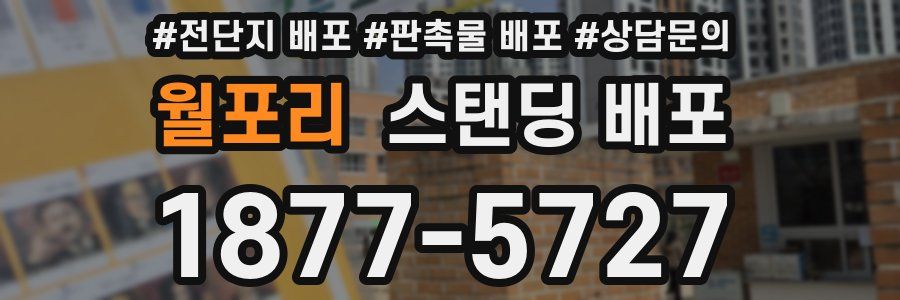 월포리 스탠딩 배포