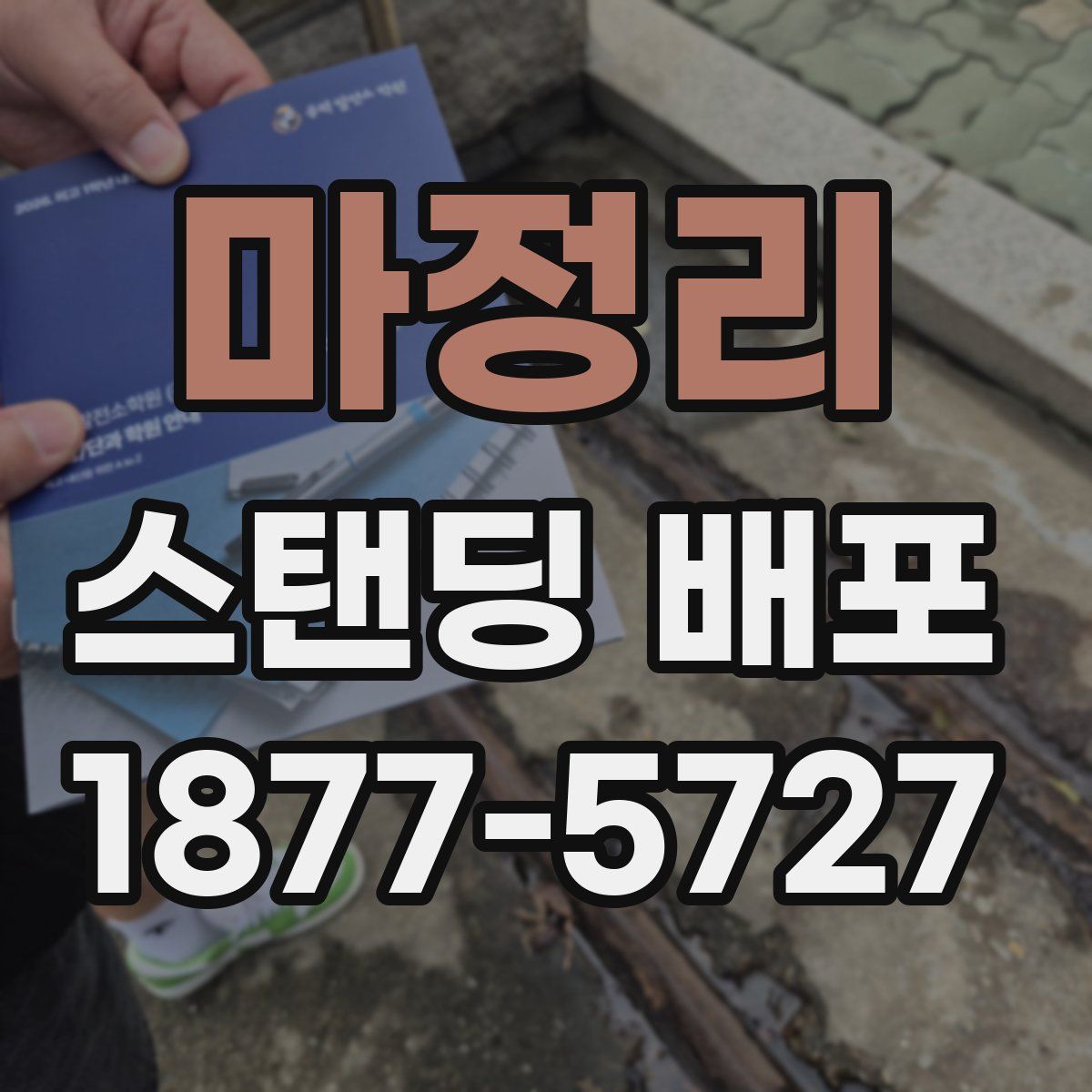 마정리 스탠딩 배포