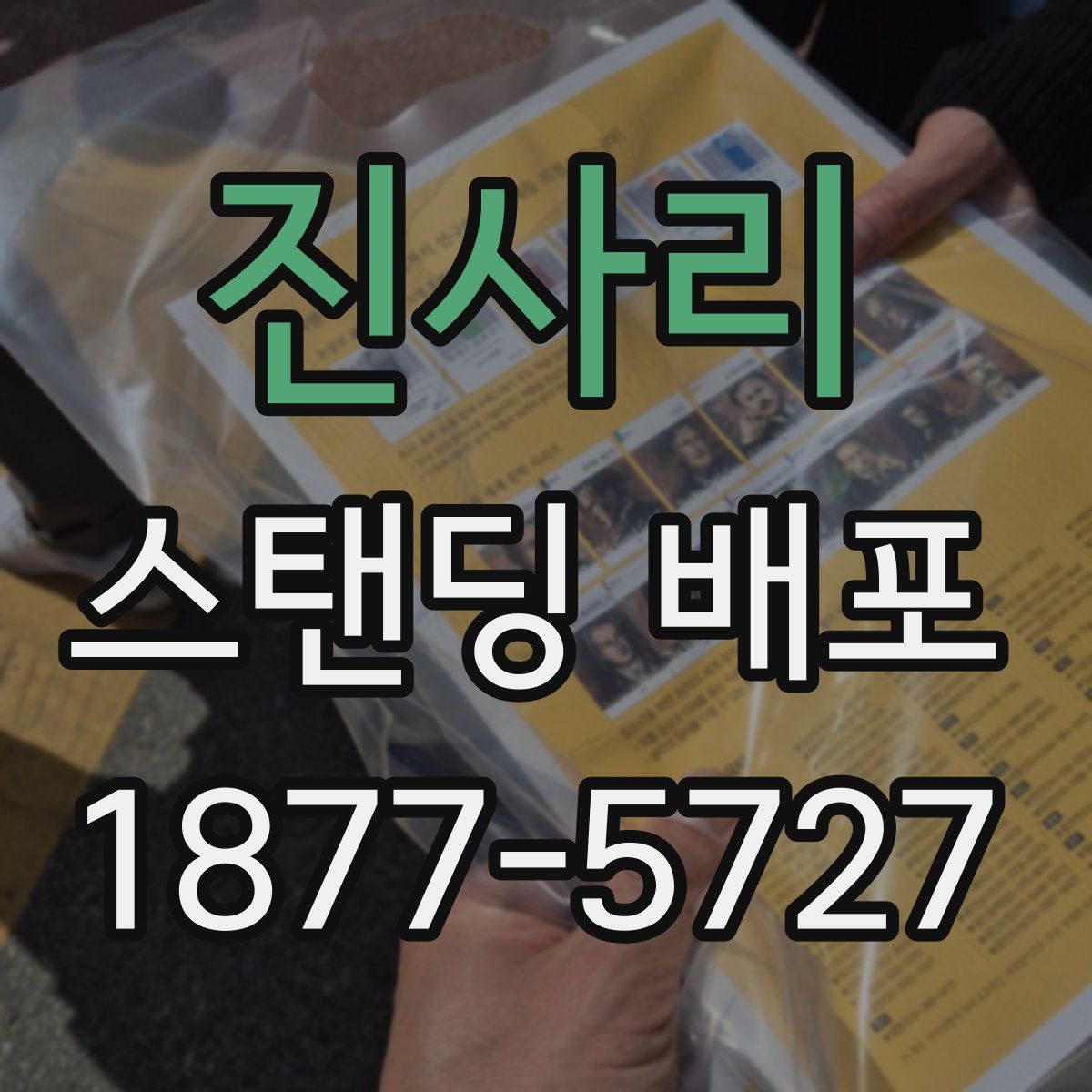 진사리 스탠딩 배포